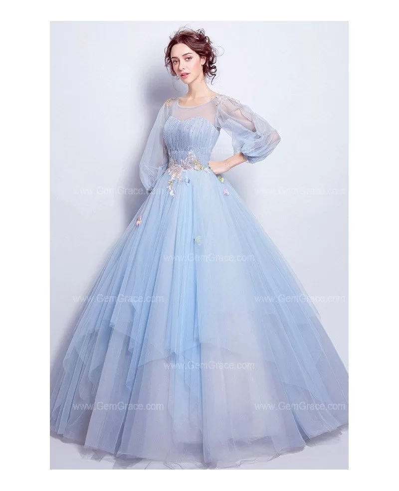 Buy > gown with sleeves > in stock