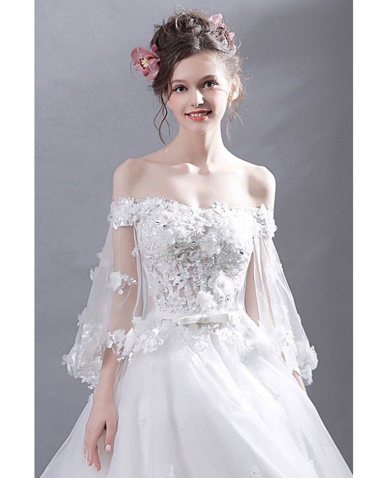 10 Fairytale Wedding Dresses With Sleeves New 2020 HMMM WEDDING IDEA