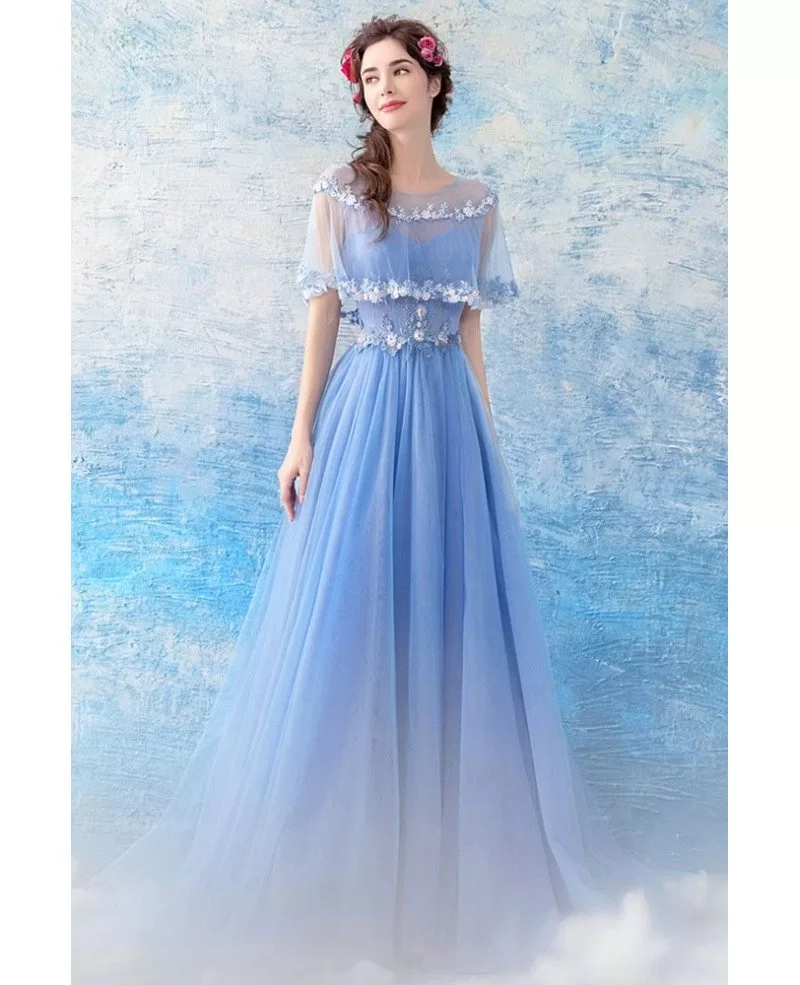 beautiful blue dresses