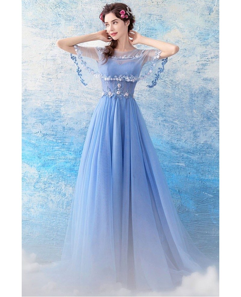 Buy > blue beautiful dress > in stock