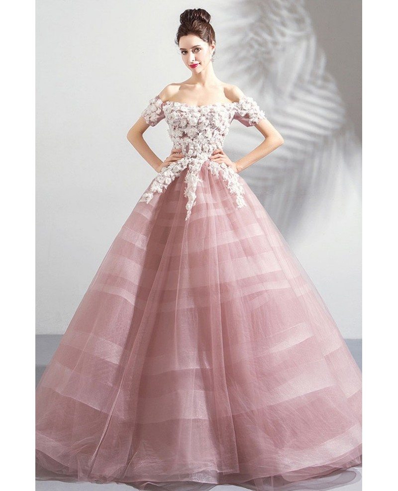 Gorgeous Light Pink Floral Dress - All Dresses | Red Dress