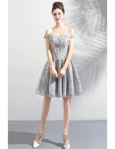 pretty silver dresses