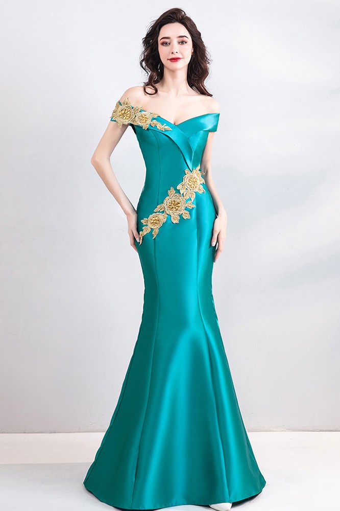 chinese dress ladies Iridescent Sequin Sleeveless Mermaid Dress by Studio 17 12914 8 / Green Multi main image 1