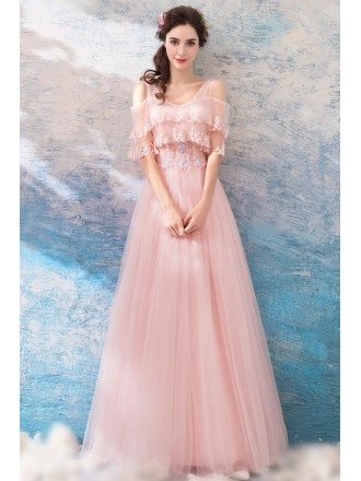 light pink flowy dress