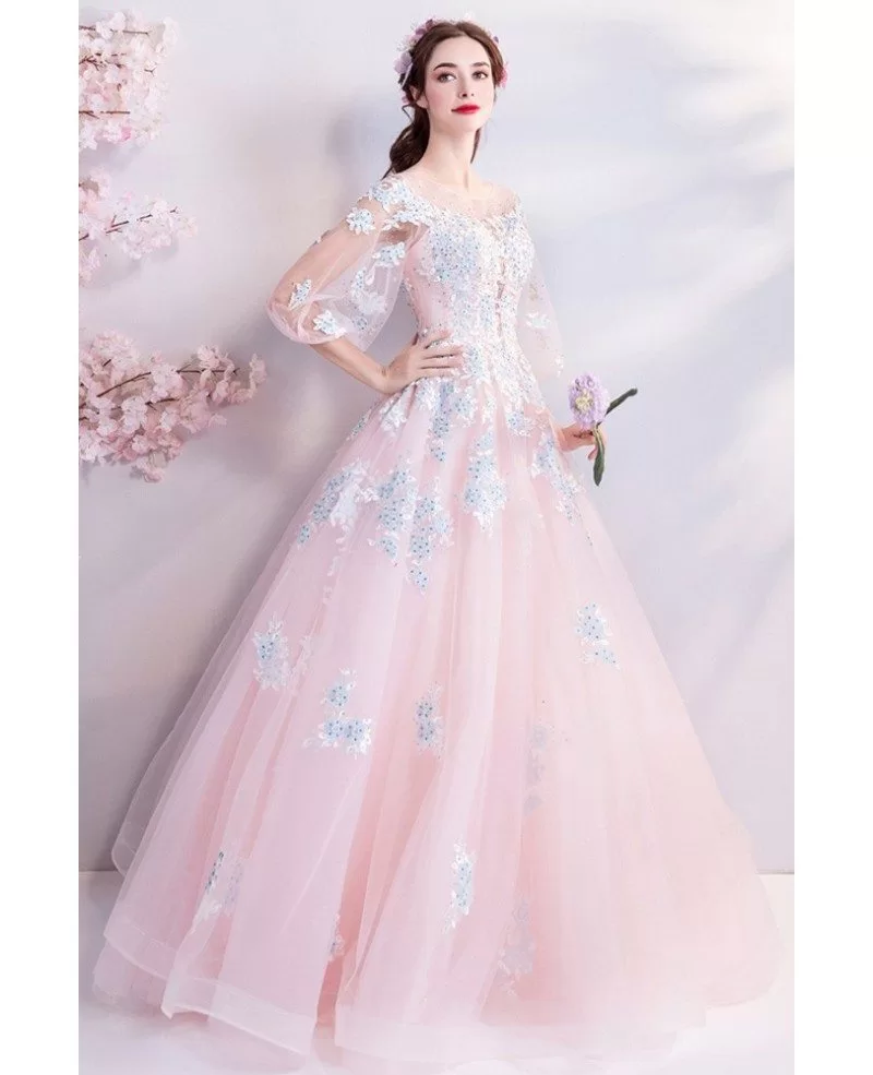 HSFS Women Gown Pink Dress - Buy HSFS Women Gown Pink Dress Online at Best  Prices in India | Flipkart.com