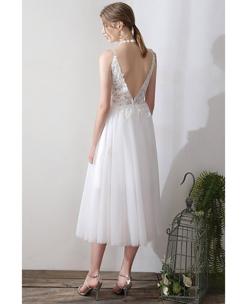  Elegant Lace Open Back Wedding Dress in the world Don t miss out 