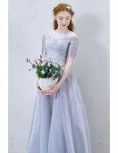 Elegant A-Line Scoop Neck Floor-Length Organza Wedding Dress With Ruffles