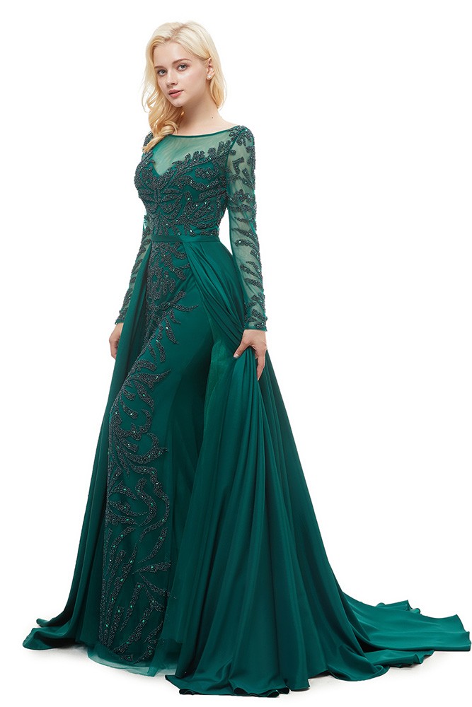 Dark Green Formal Dress Gown 2019 ...