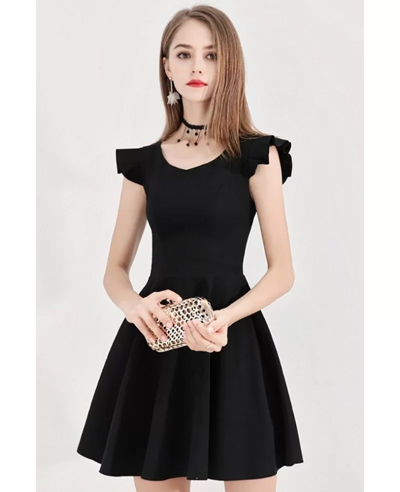 cute mini black dresses