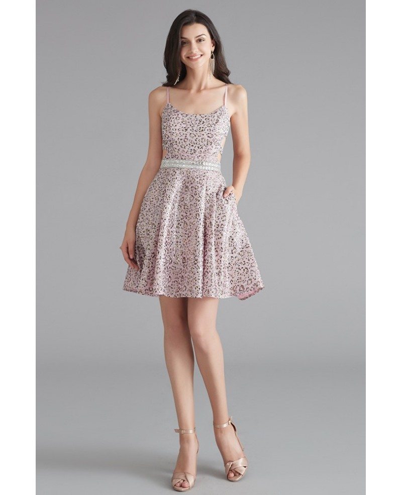 Short Sparkly Prom Dress