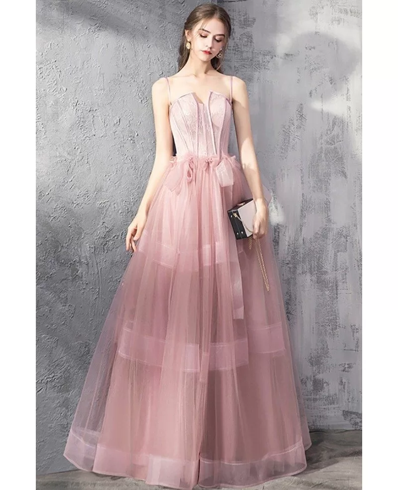 corset dress pink