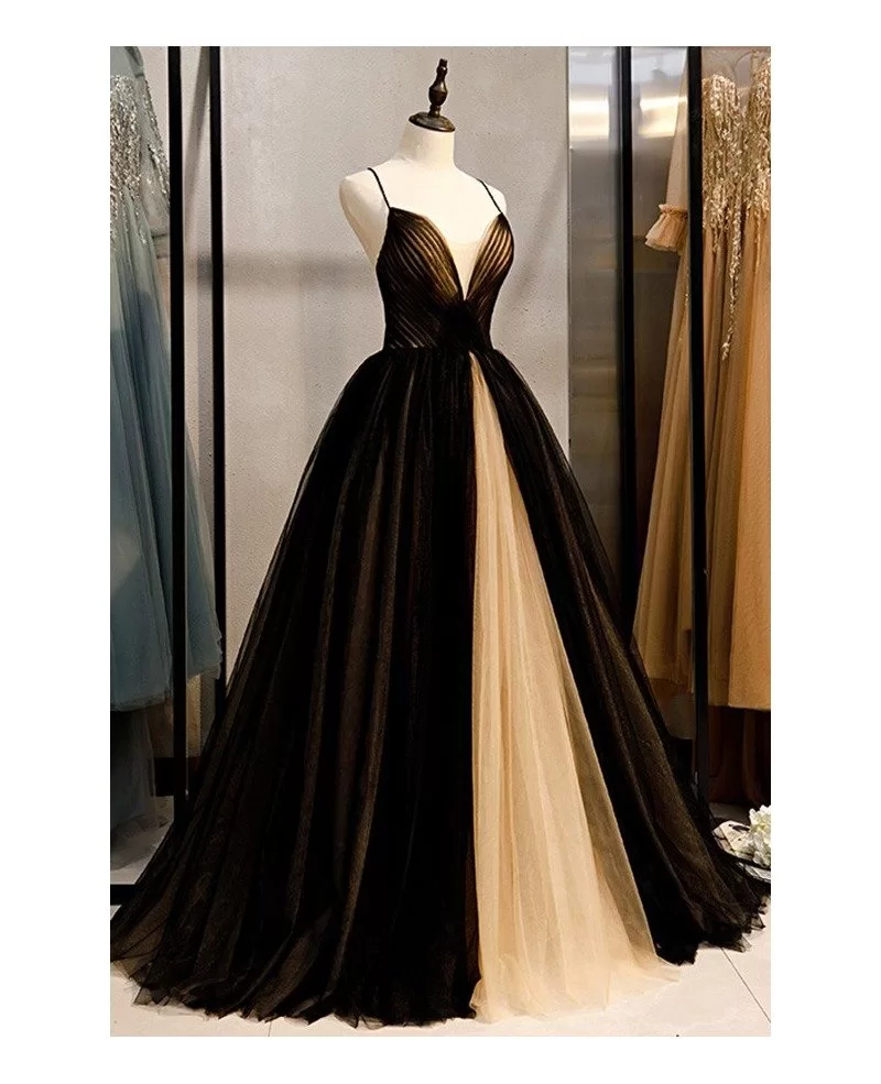 Windor Black Spaghetti strap Prom Dress size xs | eBay