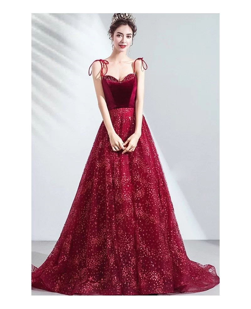 red prom dresses with bling