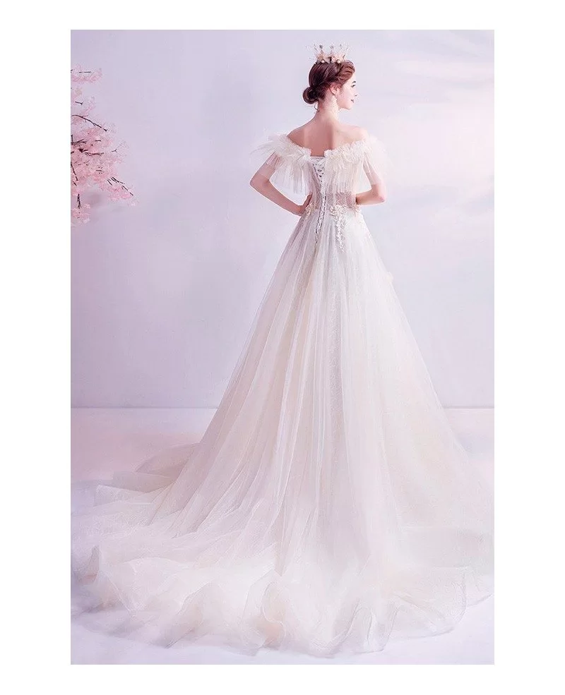 pre order Muslimah cream long sleeve cheongsam fishtail wedding bridal  dress gown RB1746 | Shopee Malaysia