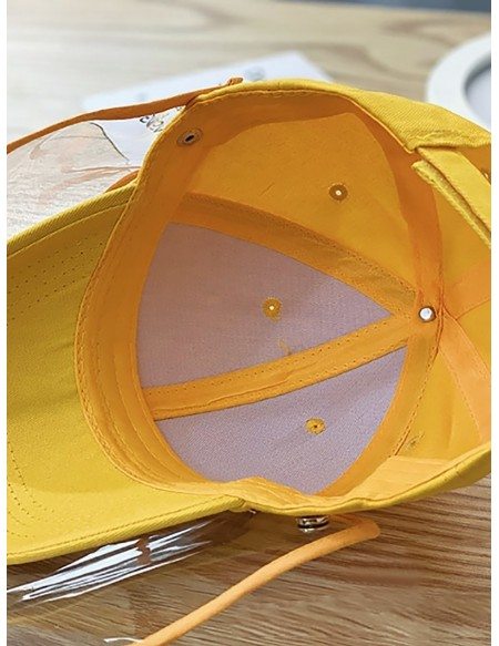 Anti-fog Removable Face Shield Hat For Children For Sale