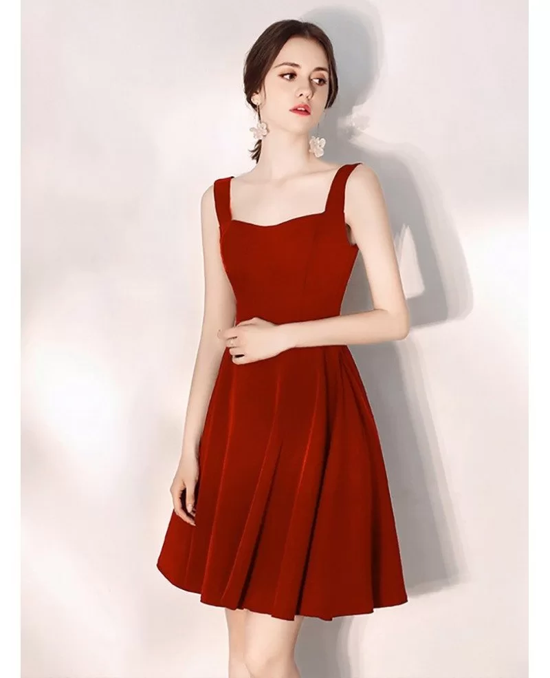 a little red dress