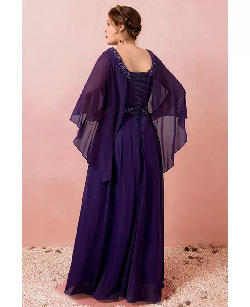 Purple elegant Dinner Dress wedding gown prom dress, Women's Fashion,  Muslimah Fashion, Dresses on Carousell