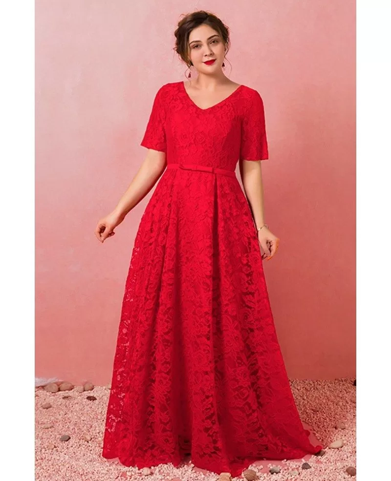 red dresses for wedding party