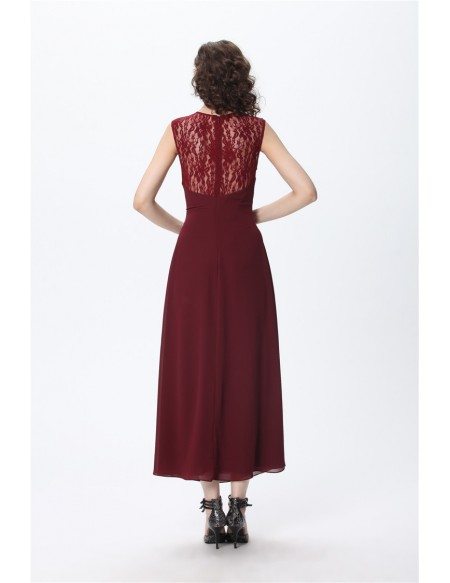 Elegant A-Line Scoop Neck Chiffon Mother of the Bride Dress With Jacket
