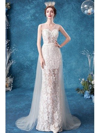 Mermaid Wedding Dresses 2022, Wedding Gowns Mermaid Style - GemGrace