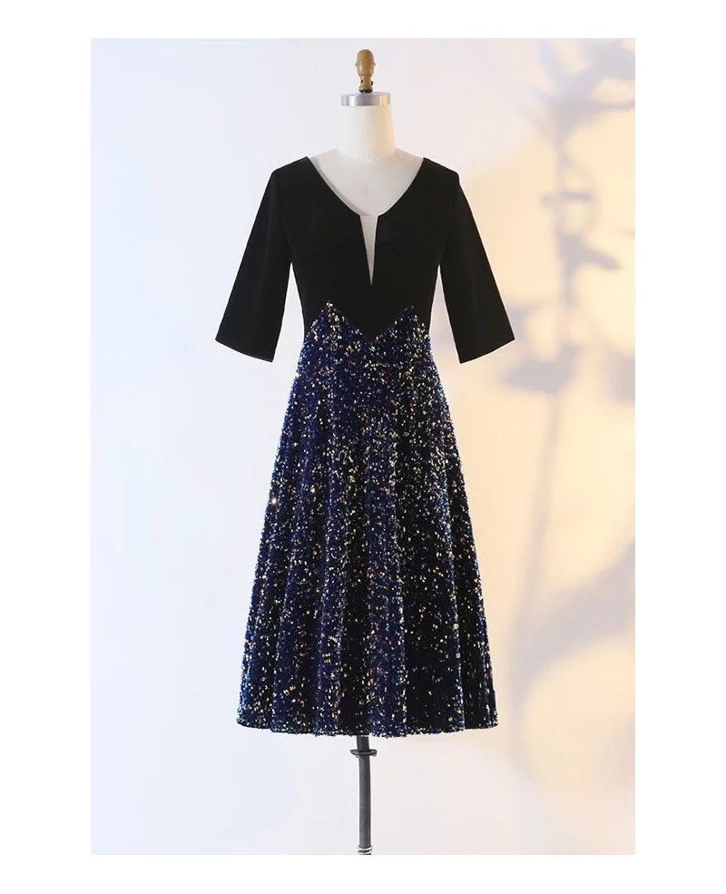 Amazon.com: Black Plus Size Dress Lace Half Dress Sleeve Casual Plus Size O  Length Knee Party Neck Dress Leopard Sundress : Ropa, Zapatos y Joyería