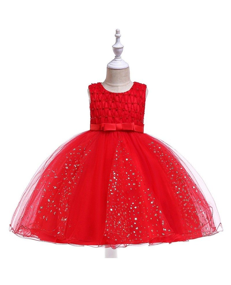 $32.89 Sparkly Stars Bling Party Dress For Girls 4-5-6t #MQ788 ...