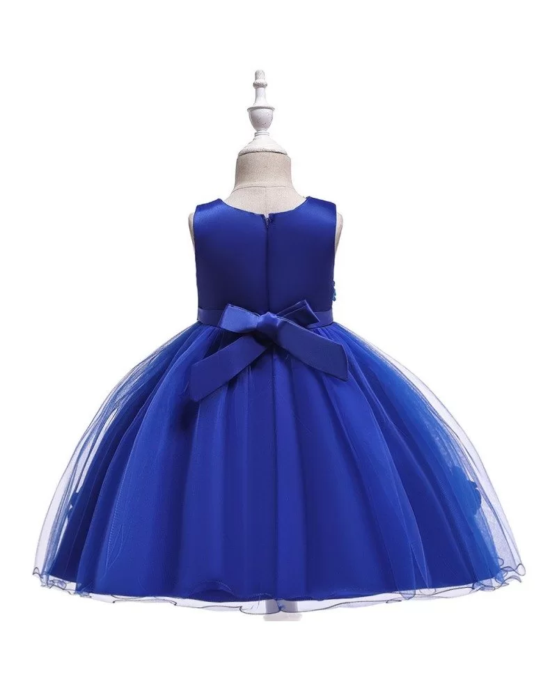 Amazon.com: Baby Girls Christmas Dress Gown Formal Wedding Party Ball Gown  Dress Festival Dress 3-9 Years (Blue, 5-6 Years): Clothing, Shoes & Jewelry