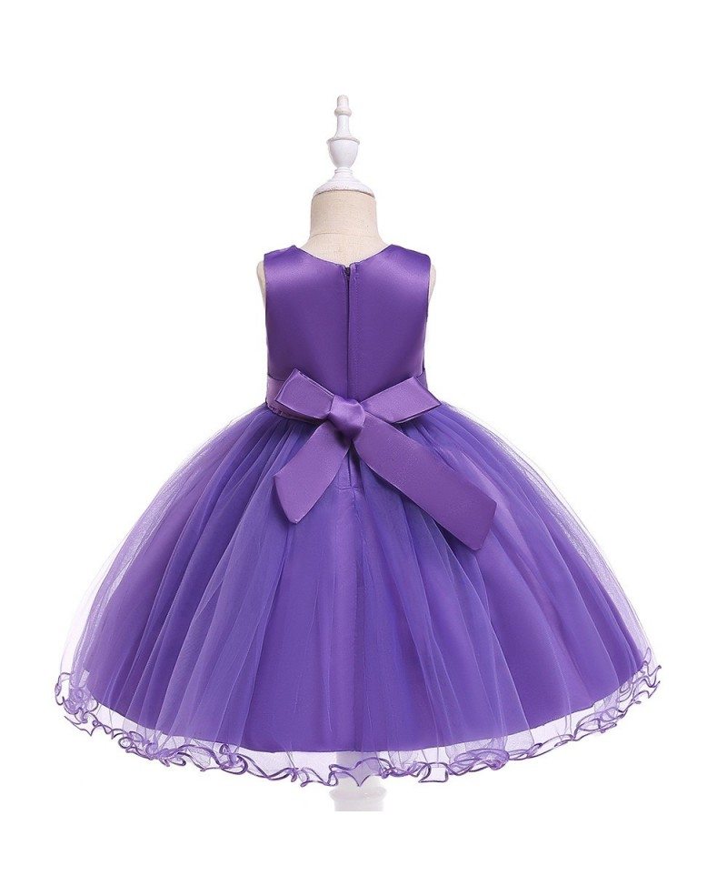 $31.89 Popular Light Purple Sequined Wedding Party Dress For Girls 4-12 ...