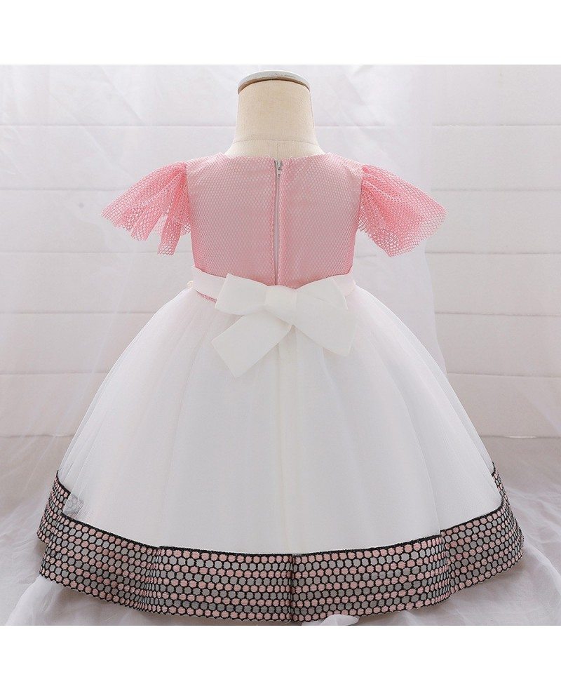 Beautiful Designer Princess Party Dress Elegant Fancy Dresses for Children  13- 4 Year Old Baby Girl Puff Sleeve Wedding Clothing - AliExpress