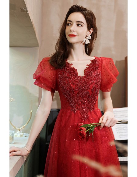 bubblegum pink dress Scoop Neck With Sequin Appliqué Fitted dress - Black Style:210 Monitor_disable:2026-06-02 04:58