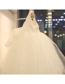 Super Cute Ballgown Tulle Wedding Flower Girl Dress Sleeveless with Bling Sequins