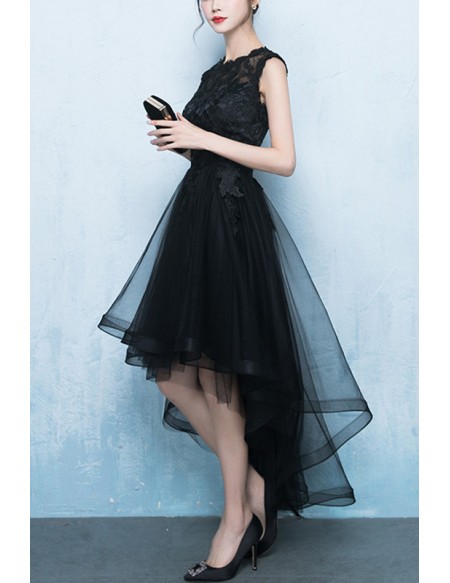 Gorgeous Lace And Tulle Party Dress Sleeveless