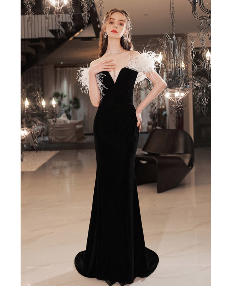 Kivary V Neck Long Black and White Chiffon Pleats Simple Prom Evening  Dresses Aqua US 2 at Amazon Women's Clothing store
