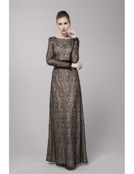 long gown lace styles for ladies