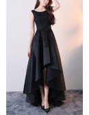 Special High Low Ruffled Party Dress Sleeveless