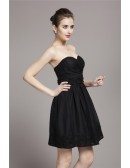 Sexy Sweetheart Black Lace Bridesmaid Dresses