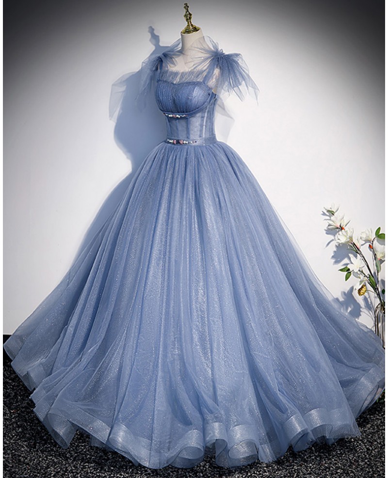 Blue ball dress on sale