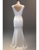 Sexy Vneck Sequined Mermaid Formal Dress