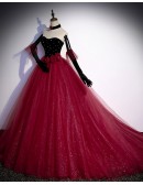Stunning Bling Tulle Ballgown Formal Party Dress with Flowers