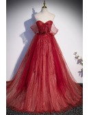 Stunning Bling Puffy Ballgown Prom Dress For Formal