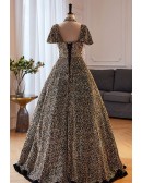 Sparkly Sequined Ballgown Princess Prom Dress