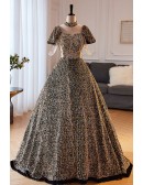 Sparkly Sequined Ballgown Princess Prom Dress