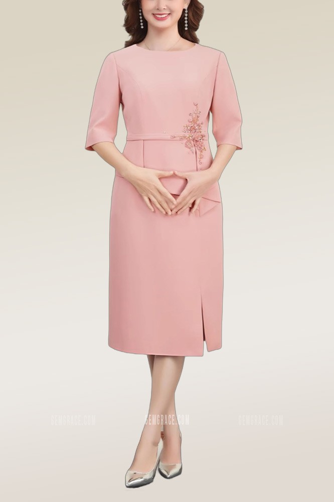 Women Elegant Sheath Velvet Square Long Wedding Guest Dresses main image 0