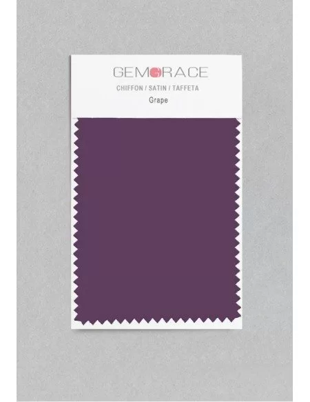 Grape Color in Satin Fabric