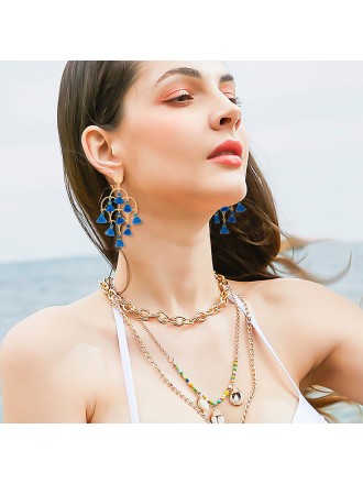 Aesthetic Niche INS Bohemian Tassel Earrings For Women