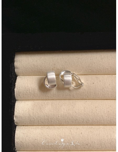 Minimalist Geometric Art Gold Silver Color Earrings