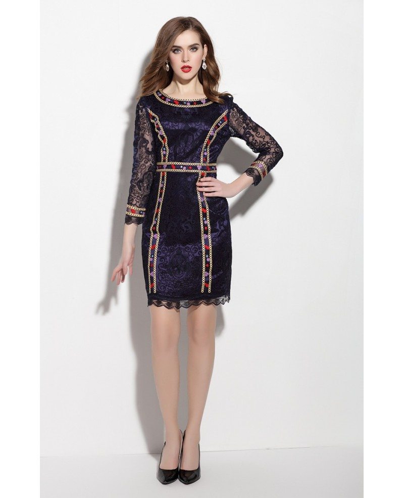 Adrian Crochet Lace Short Dress | Adeyln Rae – Adelyn Rae