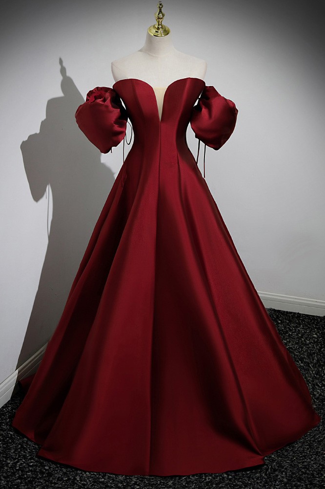 Socialite Simple Graceful Diamond Beaded Color Matching Long Sleeve Dress