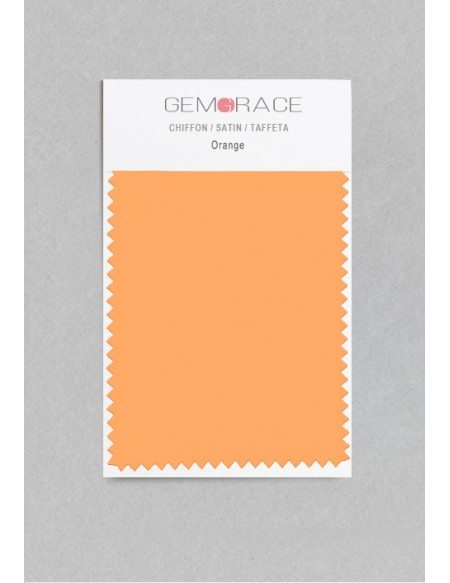 Orange Color in Satin Fabric