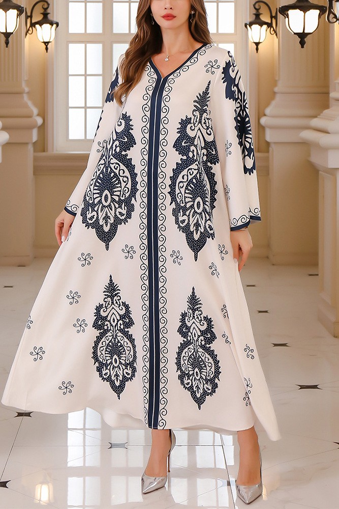 Long Sleeves Exotic Dress